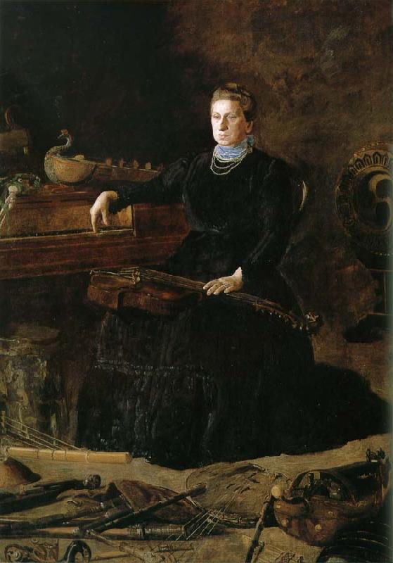 Thomas Eakins William-s Wife France oil painting art